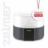 Zelmer ZFD2025 Pārtikas žāvētājs, 5 paplātes, 520 W, elektroniskā temperatūras kontrole 35-70°C, taimeris 1-48h, LED displejs, balts/pelēks
