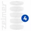 Zelmer ZFD2025 Pārtikas žāvētājs, 5 paplātes, 520 W, elektroniskā temperatūras kontrole 35-70°C, taimeris 1-48h, LED displejs, balts/pelēks