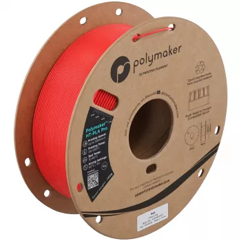 Polymaker HT-PLA-PRO 3D printera kvēldiegs, sarkans, 1kg PA20004
