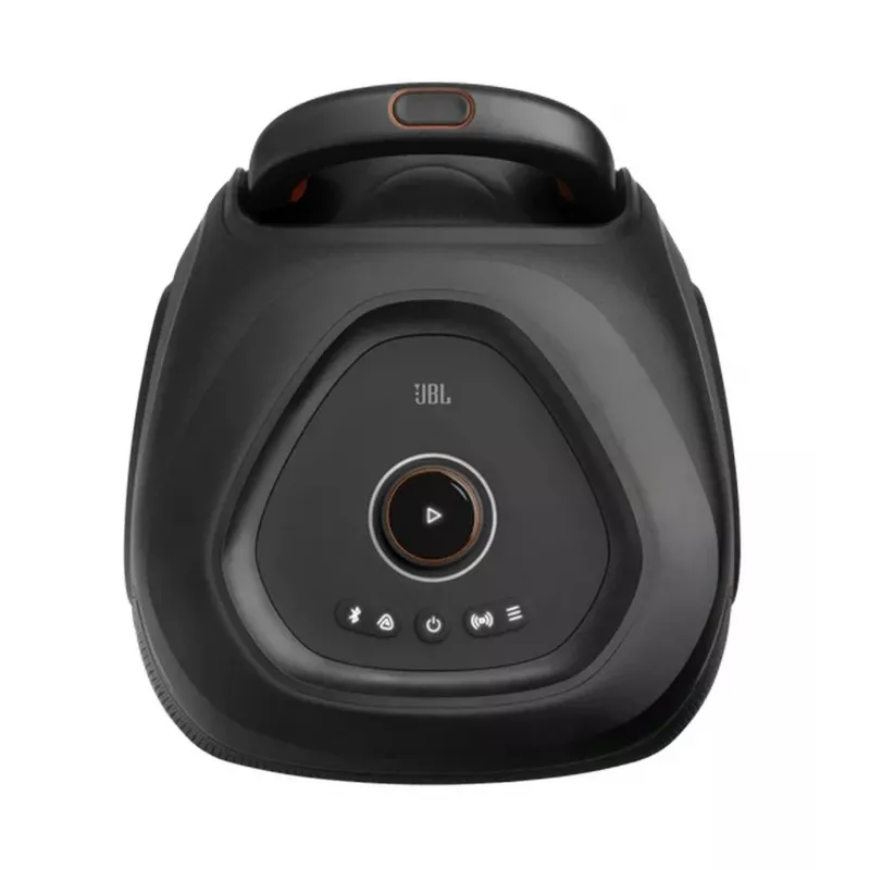 JBL PartyBox 330 pārnēsājams ballīšu skaļrunis ar 240W RMS, 18h akumulatoru, IPX4 ūdensizturīgs, Bluetooth 5.1, dinamiska gaismas izrāde, riteņi un teleskopisks rokturis, melns