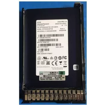 HPE 240GB SATA 6G Read Intensive SFF 2,5 collu Hot Swap SSD ar SmartDrive Carrier 875652-001