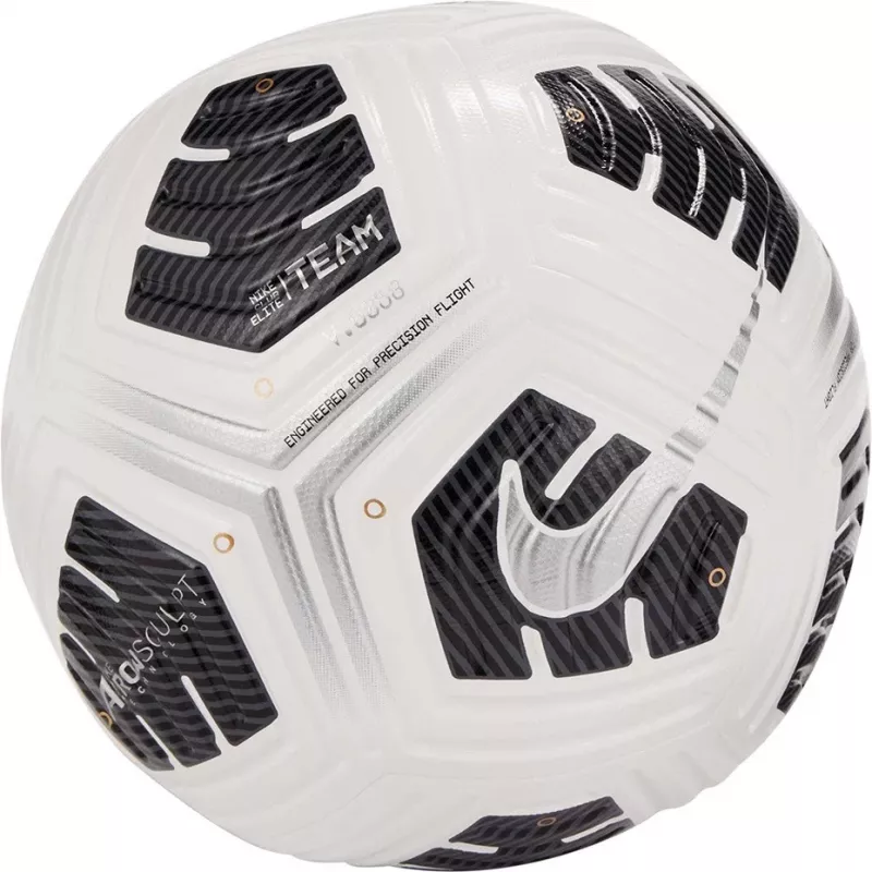 Nike Club Elite Team futbola bumba balta-melna-sudraba CU8053 100