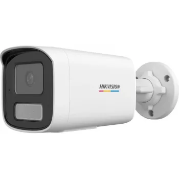 Hikvision DS-2CD1T47G3-LIU(4mm) 4MP ColorVu Lite IP lodes kamera ar balto gaismu, iebūvētu mikrofonu, IP67, PoE
