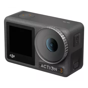 DJI Osmo Action 3 Standard Combo - 4K darbības kamera ar diviem skārienekrāniem, RockSteady 3.0, 16m ūdensizturīga, melna CP.OS.00000220.01
