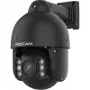 Foscam SD8EP āra Pan/Tilt PoE kamera, 8MP 4K, 4x optiskā tālummaiņa, IP66, melna