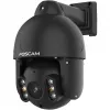 Foscam SD8EP āra Pan/Tilt PoE kamera, 8MP 4K, 4x optiskā tālummaiņa, IP66, melna