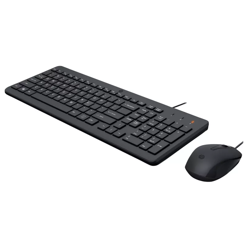 HP 150 - tastatūras un peles komplekts - USB - franču