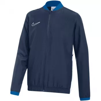 Nike Dri-FIT Academy 25 bērnu jakas ar rāvējslēdzēju - Midnight Navy/Obsidian - XS