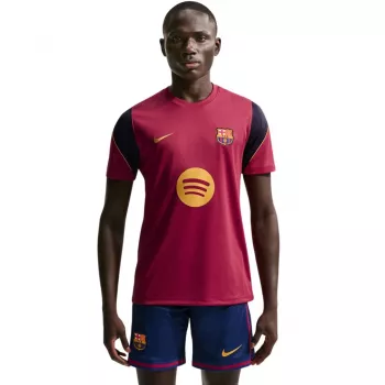 Nike FC Barcelona Strike vīriešu futbola treniņu tops Dark Wine XL