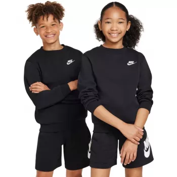 Nike Sportswear Club Fleece bērnu kapuce ar jaku melns S