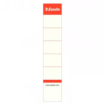 LEITZ ESSELTE Mugurkaula etiķetes 50 mm 10 gab. iepakojums (810811)