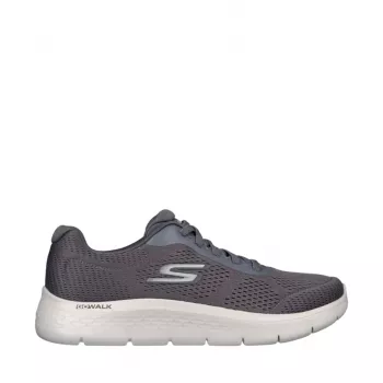 Skechers Go Walk Flex Remark vīriešu apavi pastaigām, pelēki / tumši pelēki, ES izmērs 44