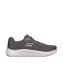 Skechers vīriešu Go Walk Flex Remark pastaigu apavi, pelēki/oglī, 44. izmērs EU