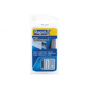 Rapid Tools kabeļu skavas Type 7, 12 mm, cinkotas ar zāģējumu, plakano vadu skavas - 1 gabals (40109523)