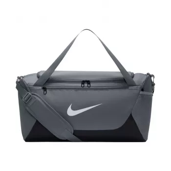 Nike Brasilia S sporta soma maza tumši pelēka/melna