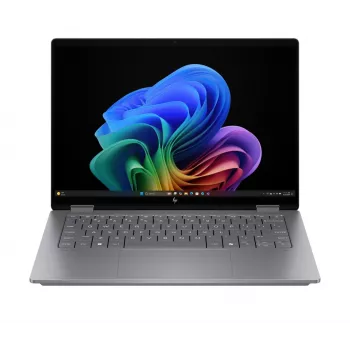 HP OmniBook X Flip 2-in-1 14-fk0020nw, 14,2 inch 2.8K OLED skārienjutīgs, AMD Ryzen AI 5 340, 16GB RAM, 512GB SSD, Radeon 840M, Win11, Meteor Silver