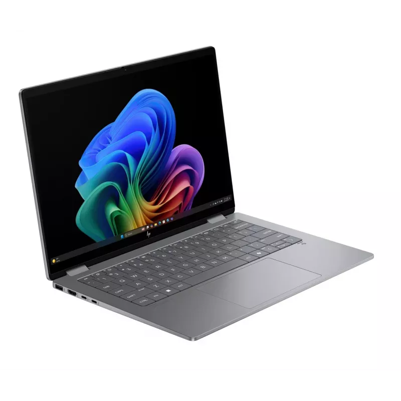 HP OmniBook X Flip 2-in-1 14-fk0020nw, 14,2 inch 2.8K OLED skārienjutīgs, AMD Ryzen AI 5 340, 16GB RAM, 512GB SSD, Radeon 840M, Win11, Meteor Silver