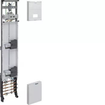 Hager ZH53W3NT universZ pilns lauks, 1350x250mm, 3-punktu, 2 skaitītāju vietas, 10 mm², ar atvienošanas funkciju