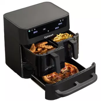 Cuisinart 3-in-1 gaisa friteris cepeškrāsns 13,6L, 1800W, matēts nerūsējošais tērauds