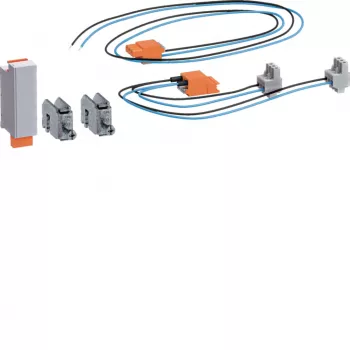 HAGER ZY5R2SI SIBO 1A aprīkojuma komplekts APZ/RfZ, 1400mm, pelēks