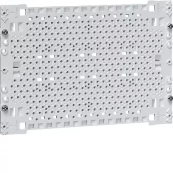 Hager UM00M0 montāžas plāksne, plastmasa, 175 x 250 mm, pelēka