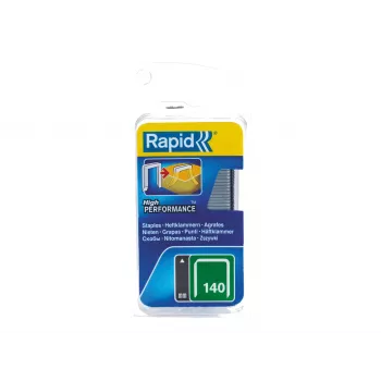 RAPID TOOLS Rapid plakanās stieples skavas 140. tips, 14 mm kājas garums, cinkots tērauds, 1250 gabali, kartīte 40109576