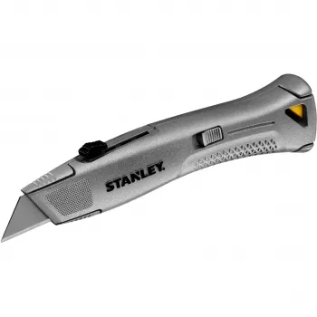 Stanley FMHT10505-0 FatMax lieljaudas ievelkams universālais nazis sudraba/melns ar asmeņu glabātuvi un 3 asmeņiem