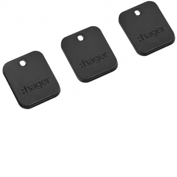 HAGER XVA400 RFID atslēgas piekariņš, 3 gab.