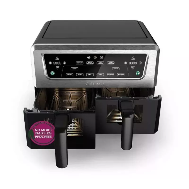Cuisinart AFD10XSSE 10,4L gaisa friteris cepeškrāsns, 1800W, nerūsējošais tērauds