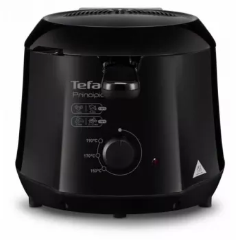 Tefal FF230 kompaktais friteris 1,2 L melns