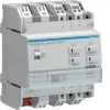 Hager TYAS604D KNX Secure slēdža/žalūziju izpildmehānisms 4/2 kanālu 16A C-Load