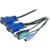 EXERTIS CONNECT KVM kombinētais kabelis USB, PS/2, 5,0 m (066305)