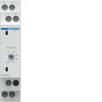 Hager EUP100 impulsa relejs 3P+N 1W 16A 230V AC