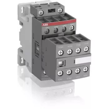 ABB NF44E palīgkontaktors 100-250V AC/DC, 4NO+4NC, skrūvju spailes, DIN sliede