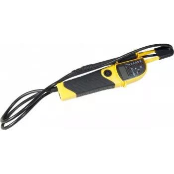 EXERTIS CONNECT sprieguma testeris ar LCD displeju un augstsprieguma indikāciju, 12-600V AC/DC 045076