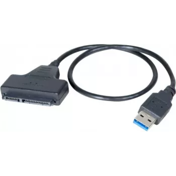 Exertis Connect 508305 USB 3.0 uz SATA adapteris 2,5 inch SSD/HDD, melns