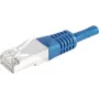 EXERTIS CONNECT Cat.6a F/UTP komutācijas kabelis, 3m, zils, 10 Gbps, ar slaidu lieces aizsardzību 859521