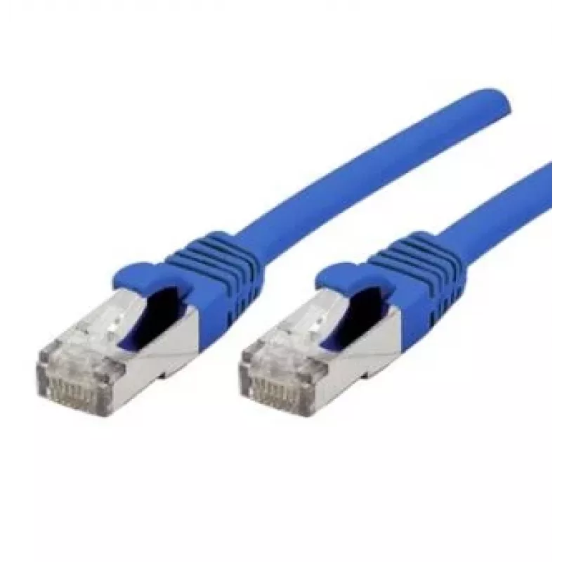 EXERTIS CONNECT Cat 6A S/FTP komutācijas kabelis, 10 m, zils 858458