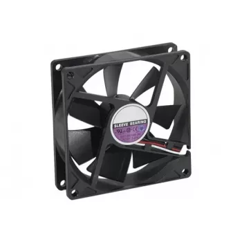EXERTIS CONNECT 92 mm aksiālais ventilators ar bukses gultni 12V DC 2500 RPM 60 m³/h melns 910170