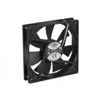 EXERTIS CONNECT 120 mm uzmavas gultņa korpusa ventilators, 1200 RPM, 44,7 CFM, 23 dBA, 3 kontaktu ar Molex adapteri 910180