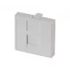 EXERTIS CONNECT Dexlan priekšpaneļa ieliktnis 45 x 45 mm 1 Keystone modulim, signālbalts RAL 9003 (911722)