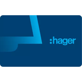 Hager RTH303X transpondera karte ODT 2.0 video skārienekrāna āra stacijai