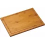 Kesper bambusa griešanas dēlis 44x32x1,6 cm ar sulas rievu
