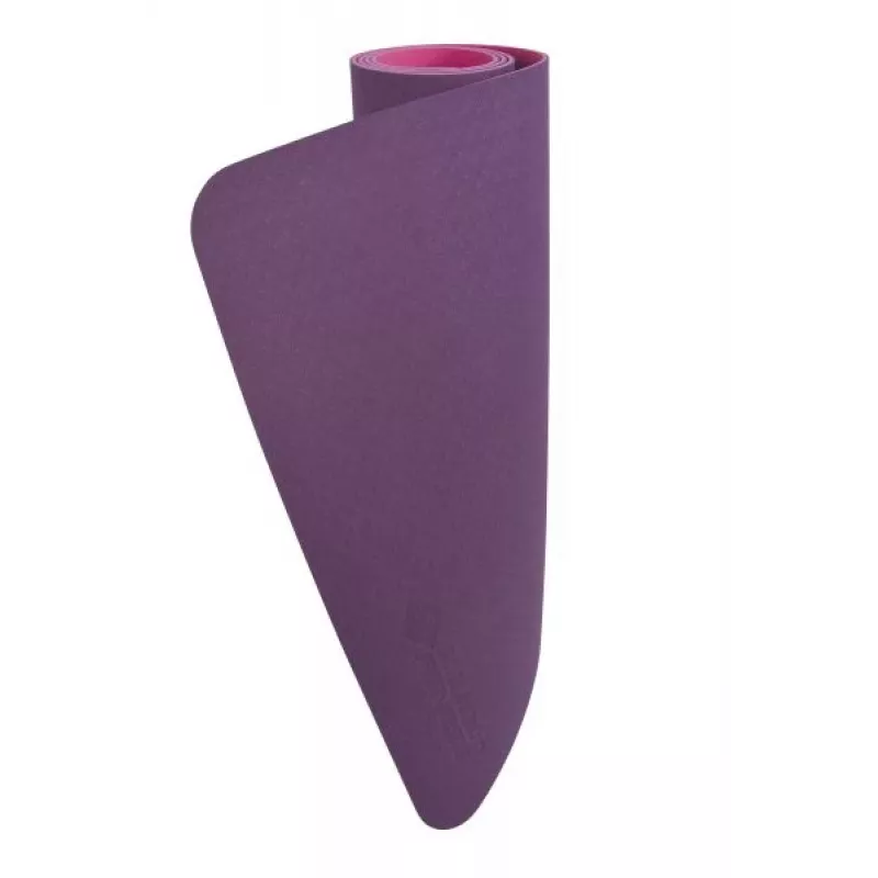 SCHILDKROT divkrāsu jogas paklājiņš, 4 mm, violets/rozā, bez PVC, neslīdošs, 1830 x 610 mm 960269