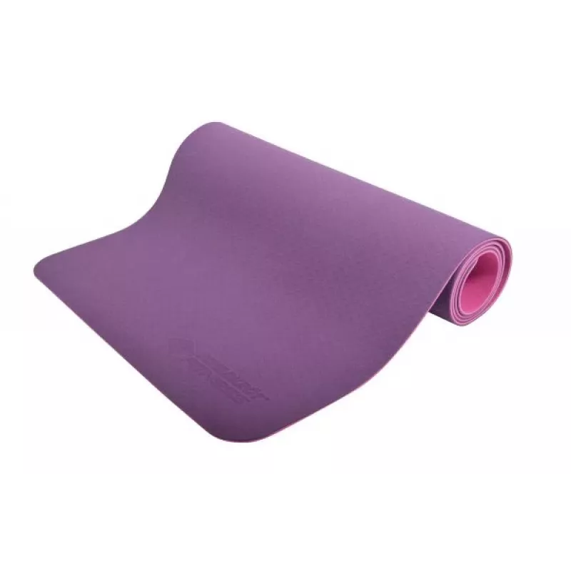 SCHILDKROT divkrāsu jogas paklājiņš, 4 mm, violets/rozā, bez PVC, neslīdošs, 1830 x 610 mm 960269