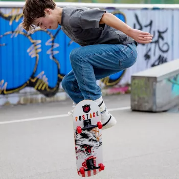 SCHILDKRÖT Skateboard Grinder 31 inch Wolf Deck Complete Skateboard 510682