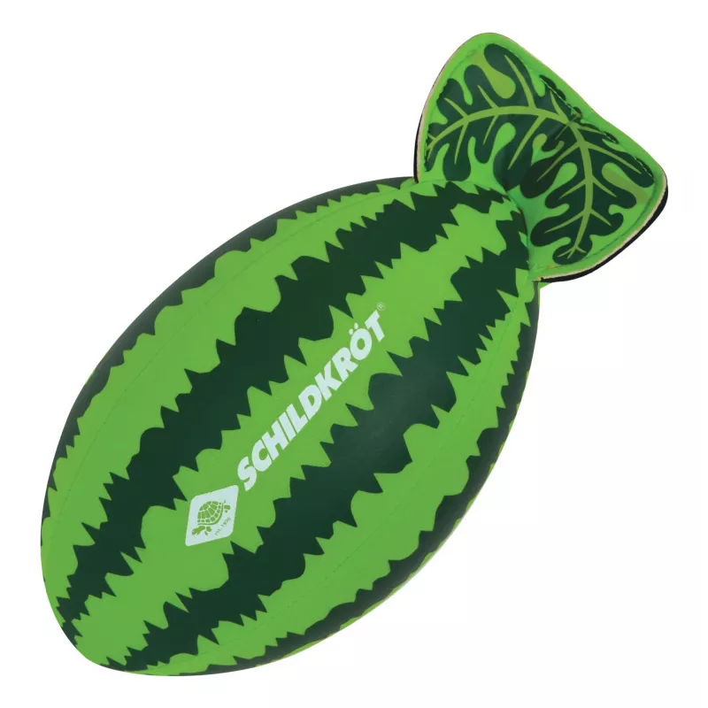 SCHILDKROT Splash Ball Watermelon ūdens bumba, zaļa, 250 mm diametrā, neslīdoša virsma, 1 gabals (970292)