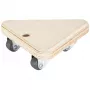 Wagner design yourself transporta rullītis MM 1313 bērzs 140 x 140 x 43 mm, 100 kg kravnesība, 4 grozāmie riteņi 20131301