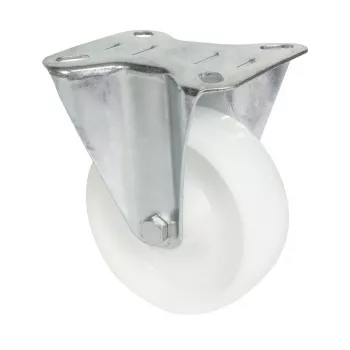Wagner design yourself Transportgeraete-Bockrolle RO 8500 silber (4850001) Fiksēts ritenis 80 mm 100 kg