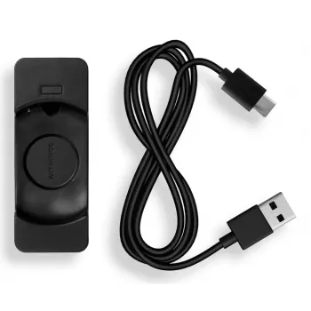Withings HWA10 USB-A uz USB-C uzlādes un datu kabelis, 1 m, melns